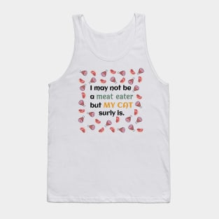 Vegetarian Cat Tank Top